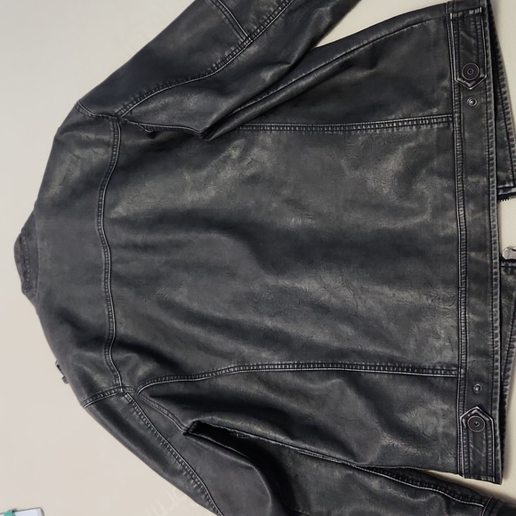 David Outerwear - Faux Leather Jacket - Picture 4 of 4